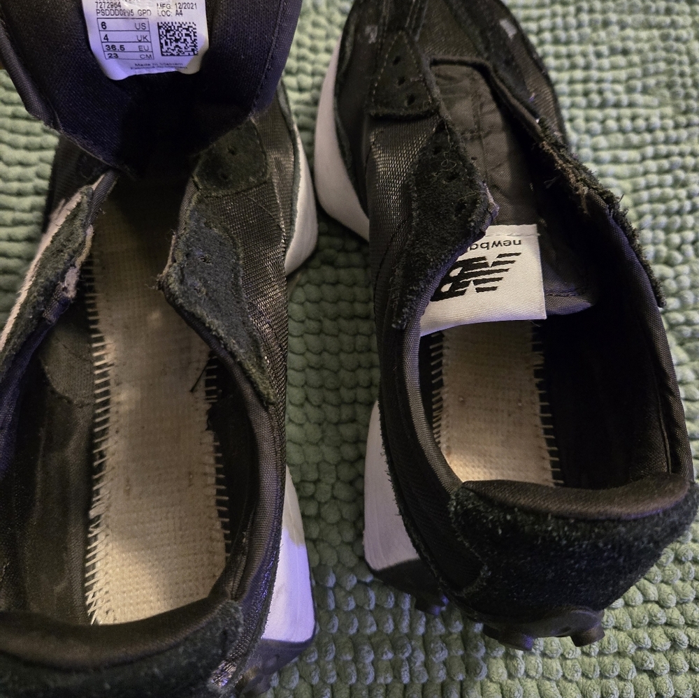 New Balance Black Animal Print Shoes - Picture 5 of 5